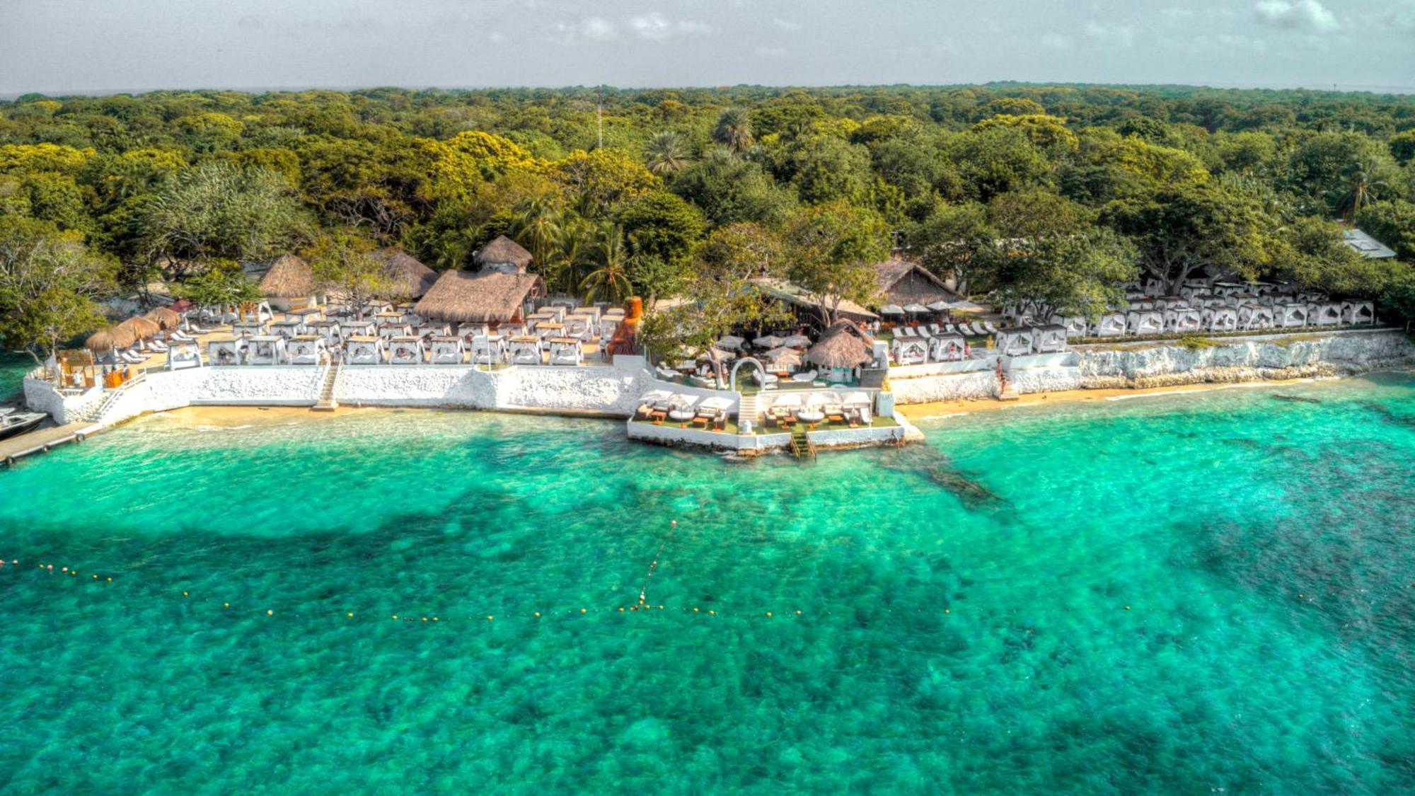 Bora Bora Beach Club & Hotel Isla Grande  Exteriör bild