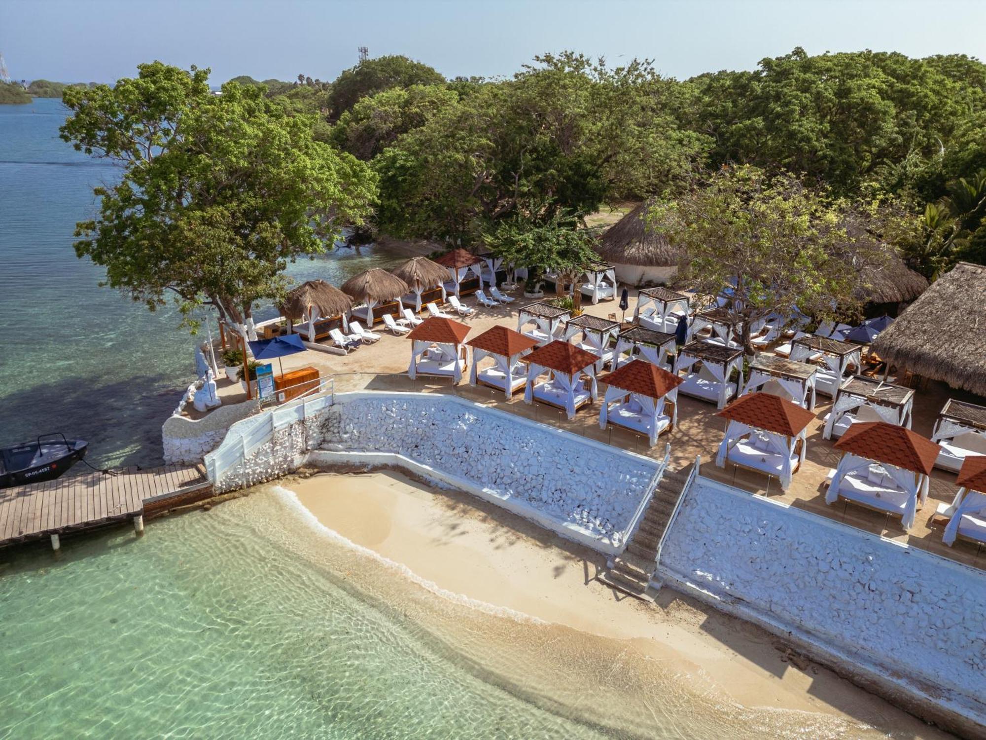 Bora Bora Beach Club & Hotel Isla Grande  Exteriör bild